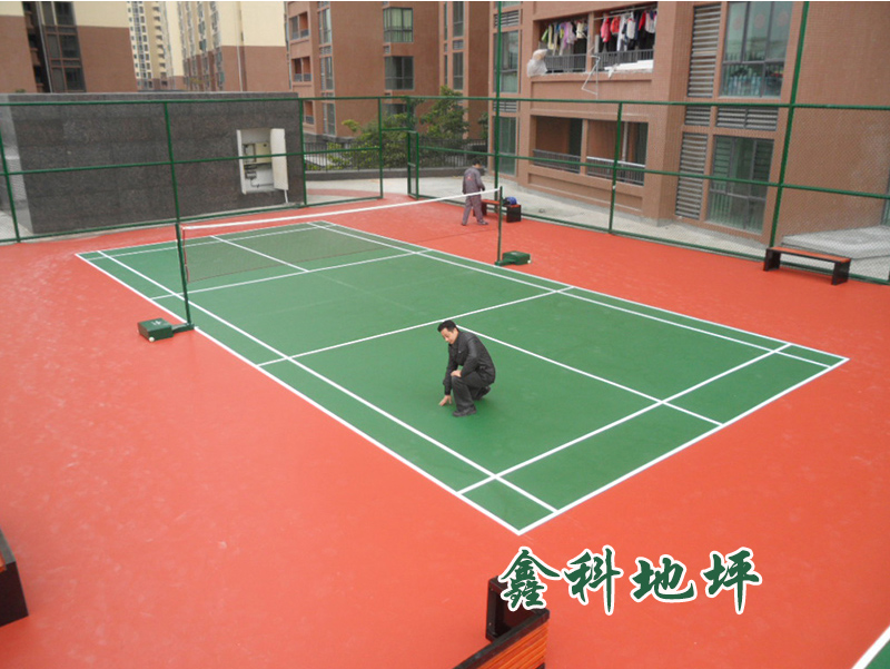 硅pu、丙烯酸球場地坪